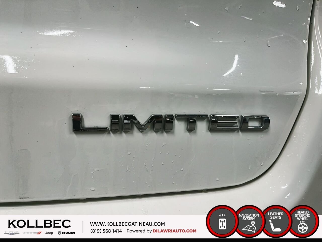 2018 JEEP COMPASS Limited 4x4 White Ottawa & Gatineau - photo #15