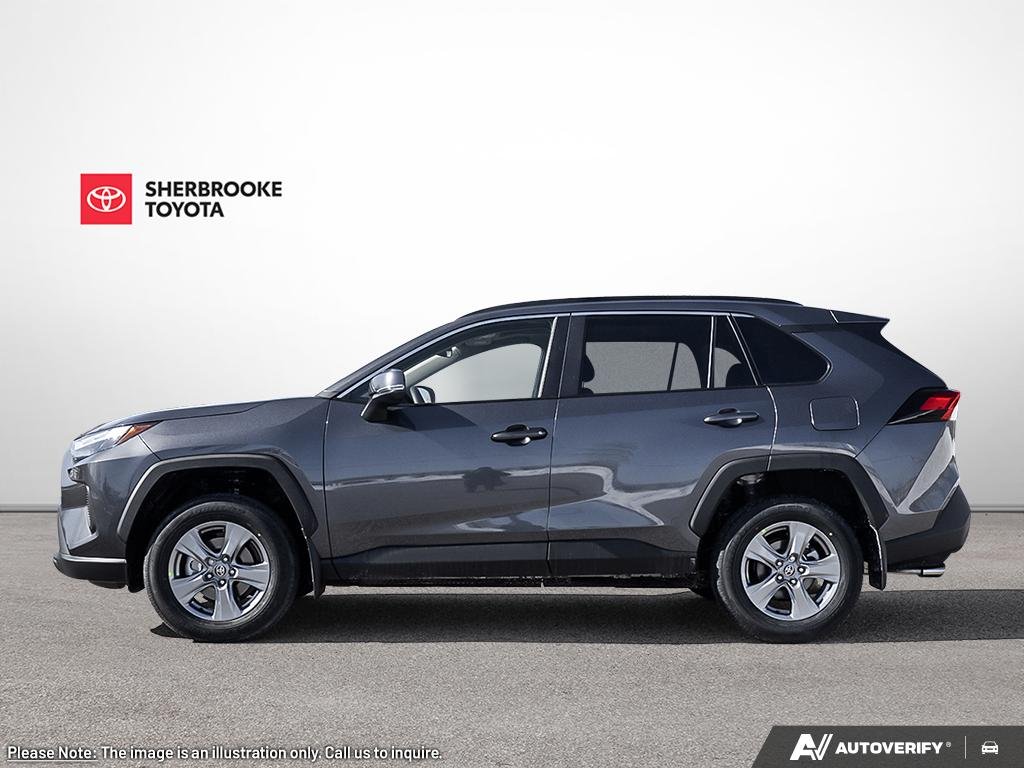 Toyota RAV4 Hybride hybride XLE TI 2025 Gris magnétique métallisé Sherbrooke - photo #2