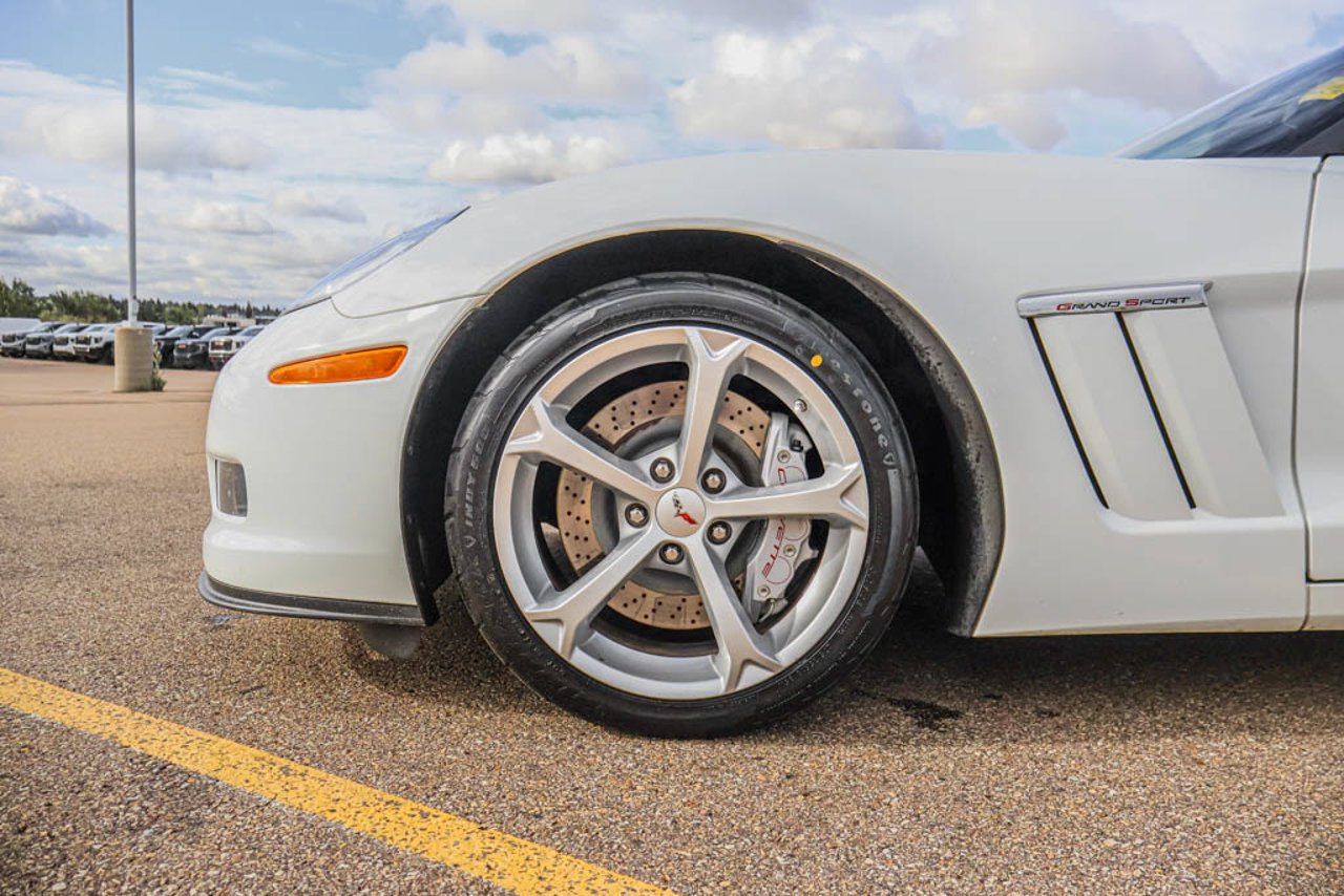 2013 Chevrolet Corvette 2dr Conv Grand Sport 3LT White Sherwood Park - photo #12