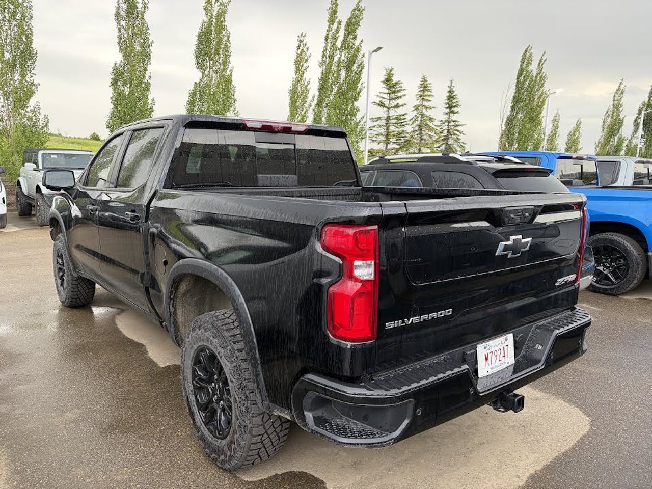2024 Chevrolet Silverado 1500 4WD Crew Cab 147 ZR2 Black Sherwood Park - photo #3