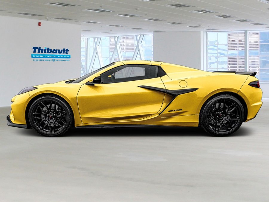 CHEVROLET Corvette Z06 cabriolet 2 portes avec 3LZ 2025 TEINTE JAUNE COMPETITION