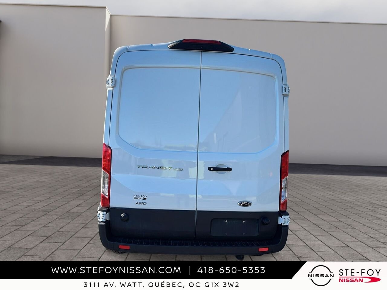 2024 Ford Transit T-250 TI toit moyen White Ste-Foy - photo #2