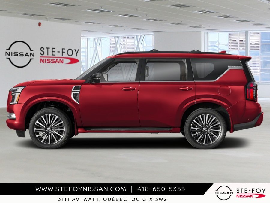 2026 NISSAN Armada 2026 Coulis Red Pearl