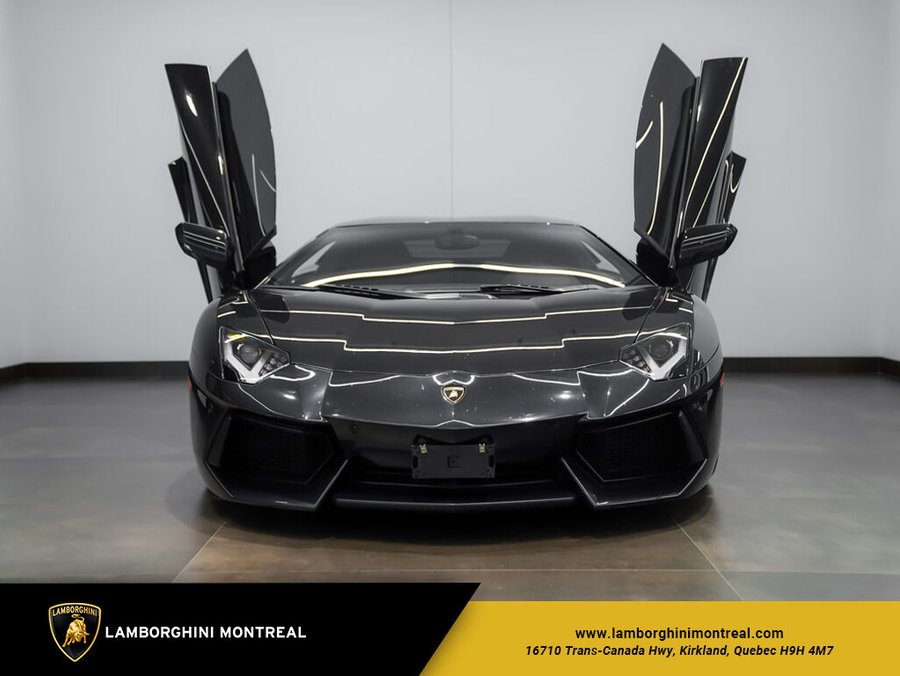 2013 Lamborghini Aventador 2013 Black