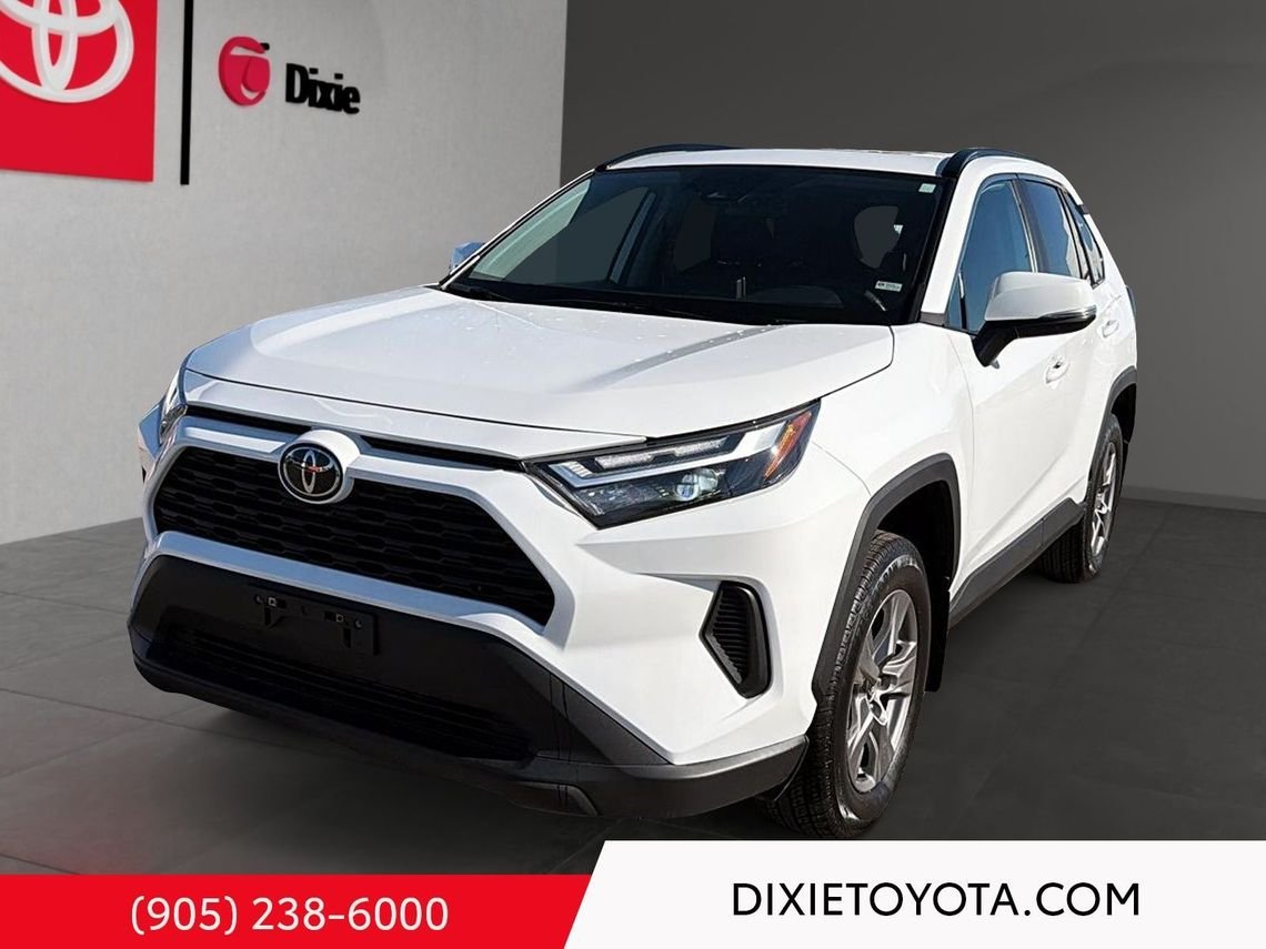 2024 Toyota RAV4 Power Sunroof, Heated Seats, Alloy Wheels, Heated Steering Wheel, Bluetooth White Mississauga - photo #0