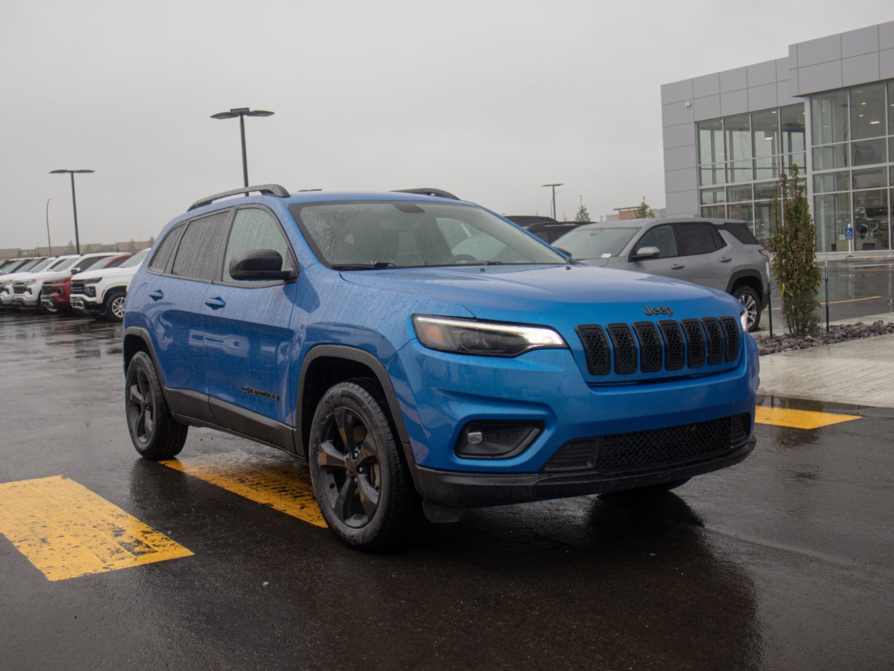 2022 Jeep Cherokee Altitude 4x4 Blue Sherwood Park - photo #14