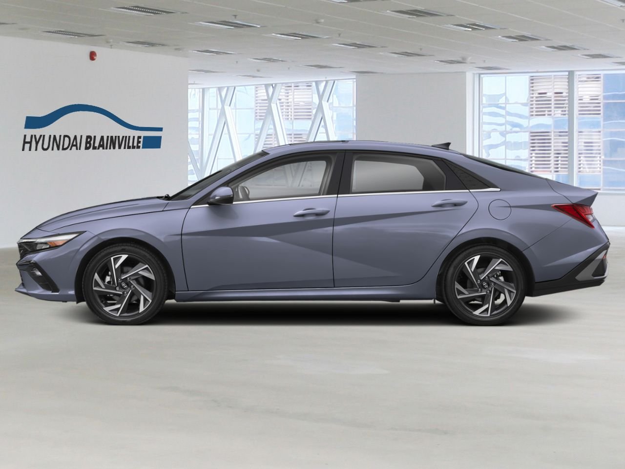 Hyundai Elantra hybride 2026 Bleu Meta Blainville - photo #1