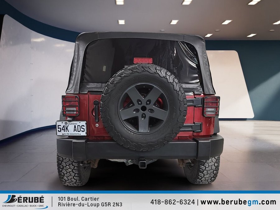 2012 Jeep Wrangler 2012 Red