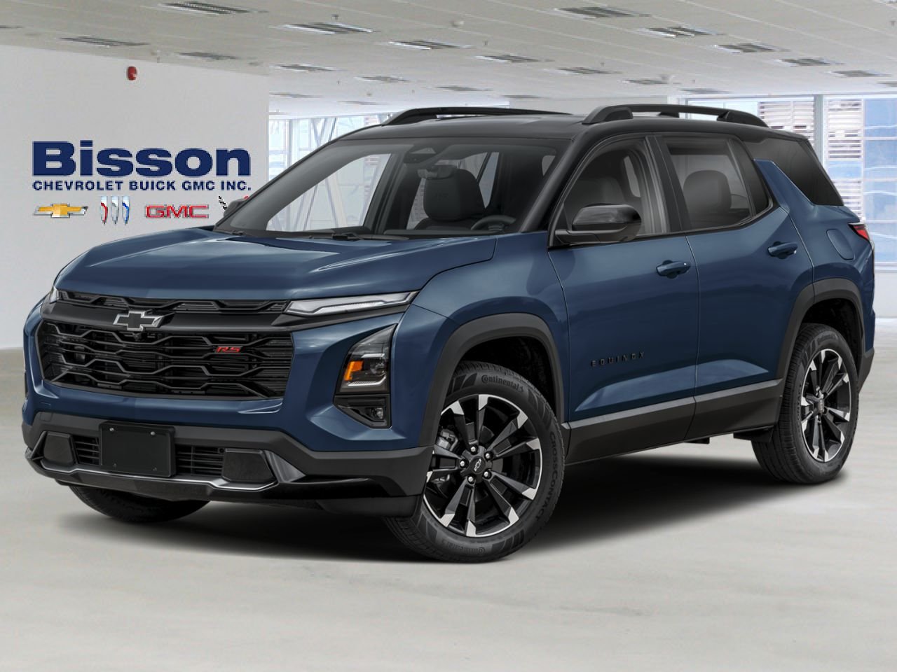 Chevrolet Equinox RS 4 portes TI 2027 Bleu Thetford Mines - photo #0