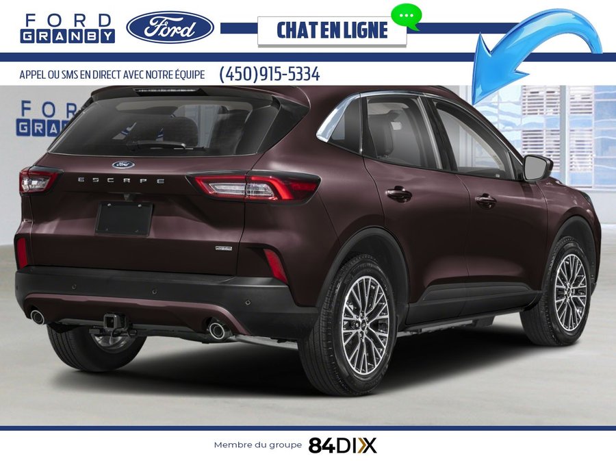 Ford Escape VHR TA 2025 Bleu vapeur métallisé