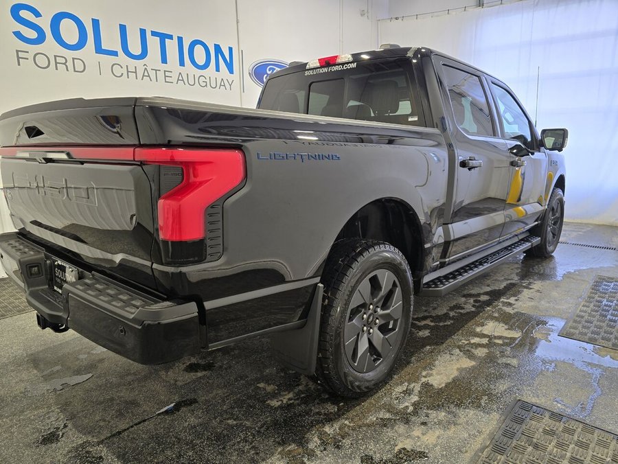 2025 Ford F-150 Lightning F-150 LIGHTNING Agate Black Metallic