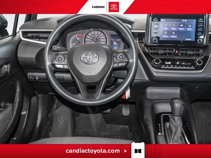 Toyota Corolla TA03982 | L - ASSISTANCE CONDUITE - A/C - GR ÉLECTR 2022 Noir Laval - photo #16