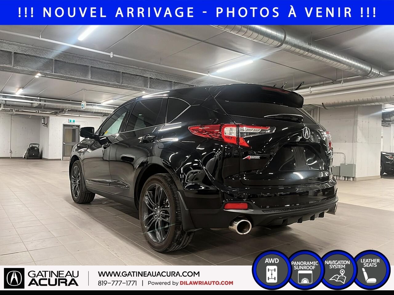 Acura RDX A-Spec SH-AWD 2022 Noir Gatineau - photo #7