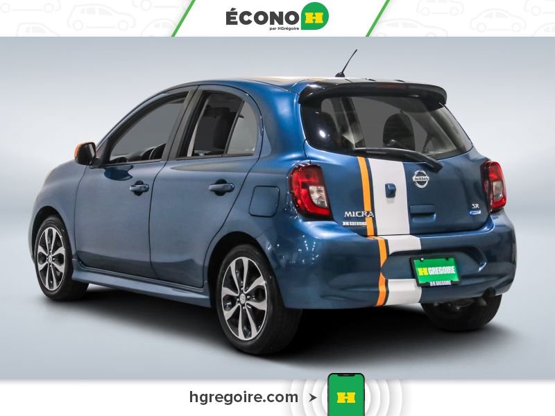 Nissan MICRA 821410 | SR GR ÉLEC A/C BLUETOOTH CAMÉRA MAGS 2015 Bleu Laval - photo #5