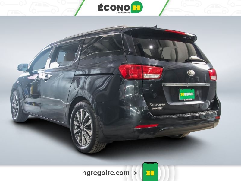 Kia Sedona 821071 | SX 8 PASSAGERS BLUETOOTH CAMÉRA MAGS 2016 Vert Laval - photo #4