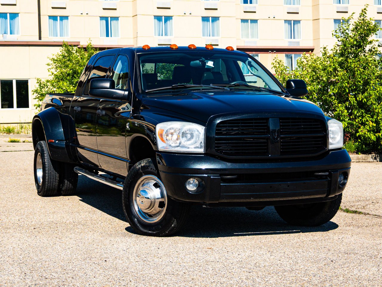 2007 Dodge Ram 3500 4WD Mega Cab 160.5 DRW Laramie Black Sherwood Park - photo #1