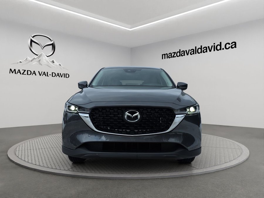 2025 Mazda CX-5 Gs, awd, sièges, volant et rétroviseurs chauffants, hayon électrique Polymetal Metallic