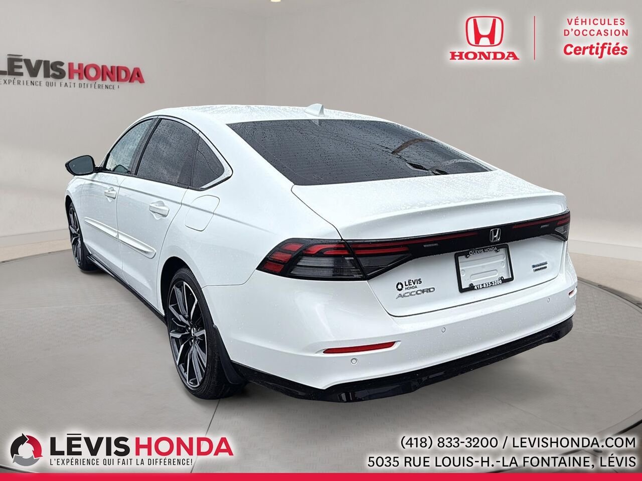 Honda Accord Hybride Touring Touring CVT 2023 Blanc Lévis - photo #11