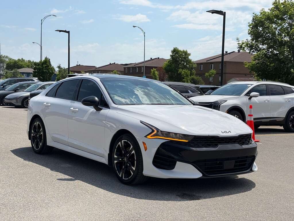 2022 Kia K5 White Gatineau - photo #7