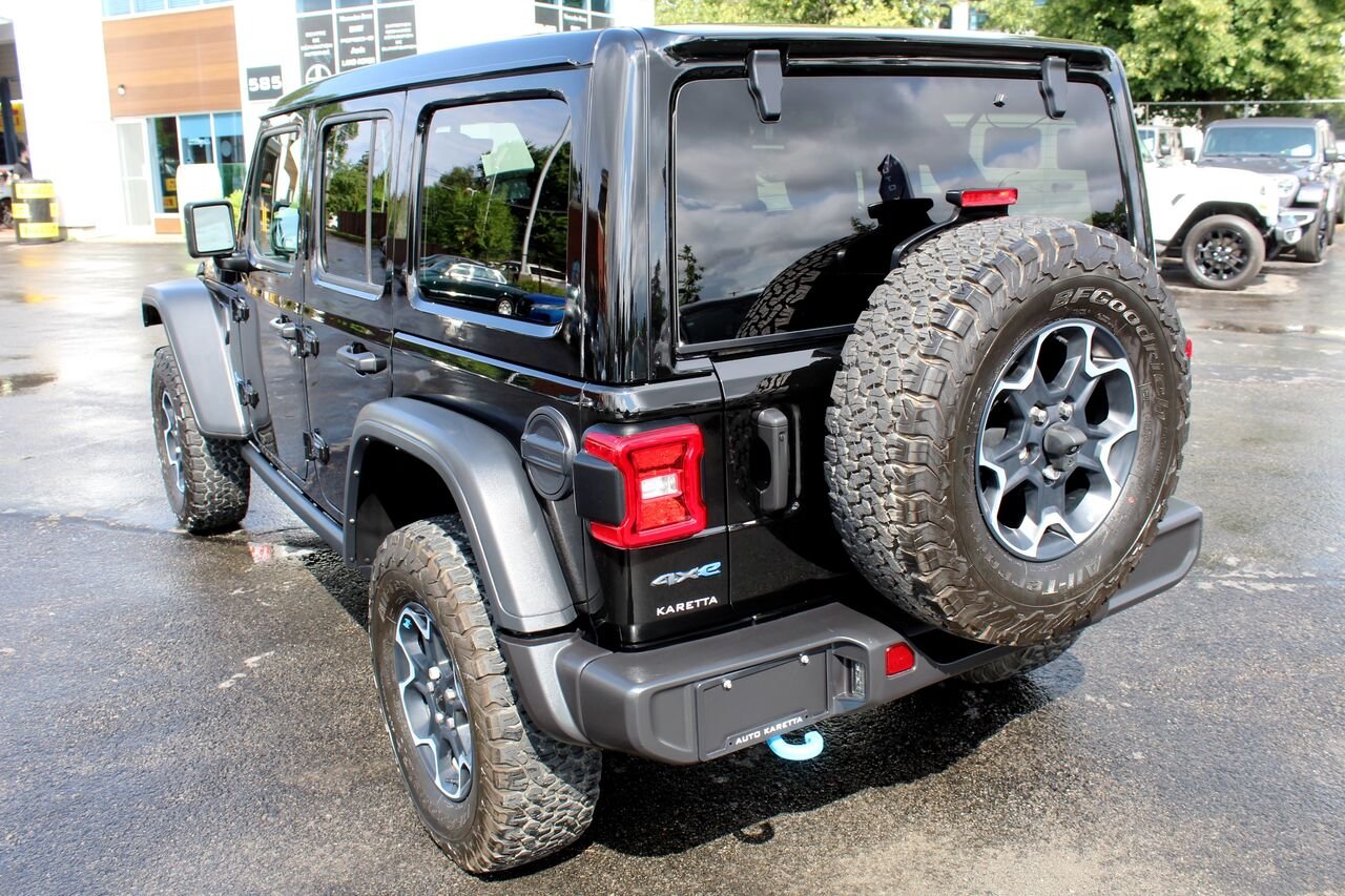 2022 Jeep Wrangler 4xe VIN: 1C4JJXR68NW274147 Black Sainte-Rose - photo #2