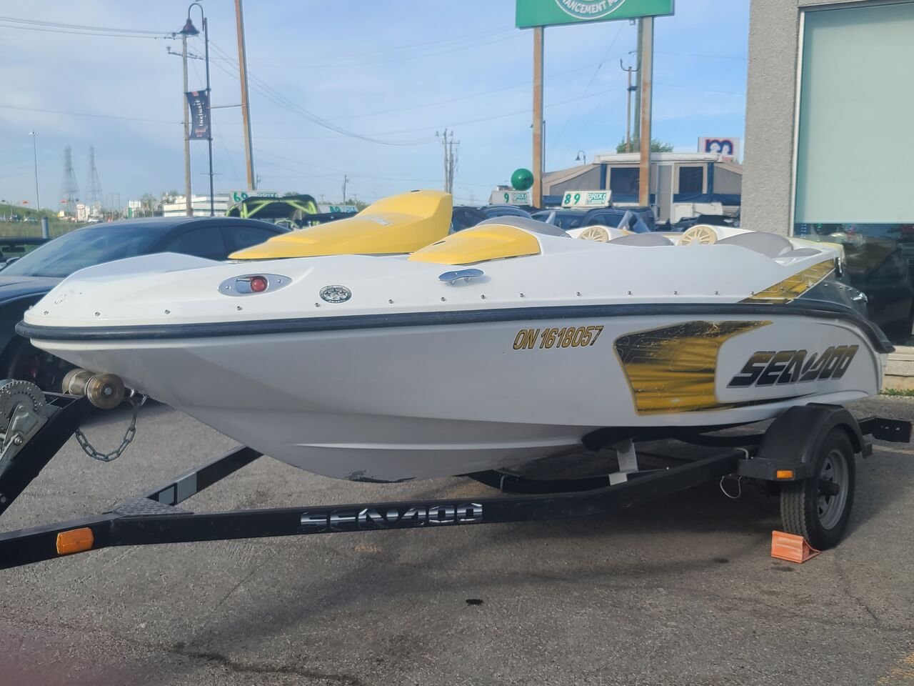 Sea-Doo Speedster 2010 Jaune Longueuil, - photo #1