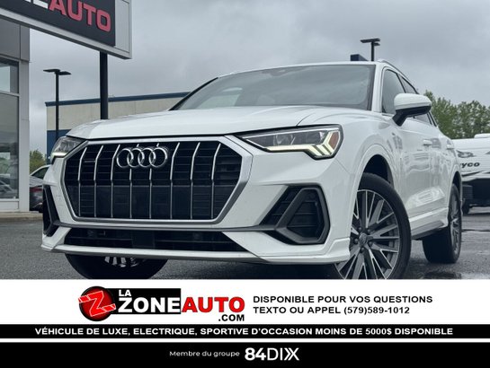 Audi Q3 Progressiv 2020 2020 Blanc