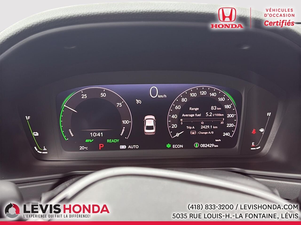 Honda Accord Hybride Touring Touring CVT 2023 Blanc Lévis - photo #25
