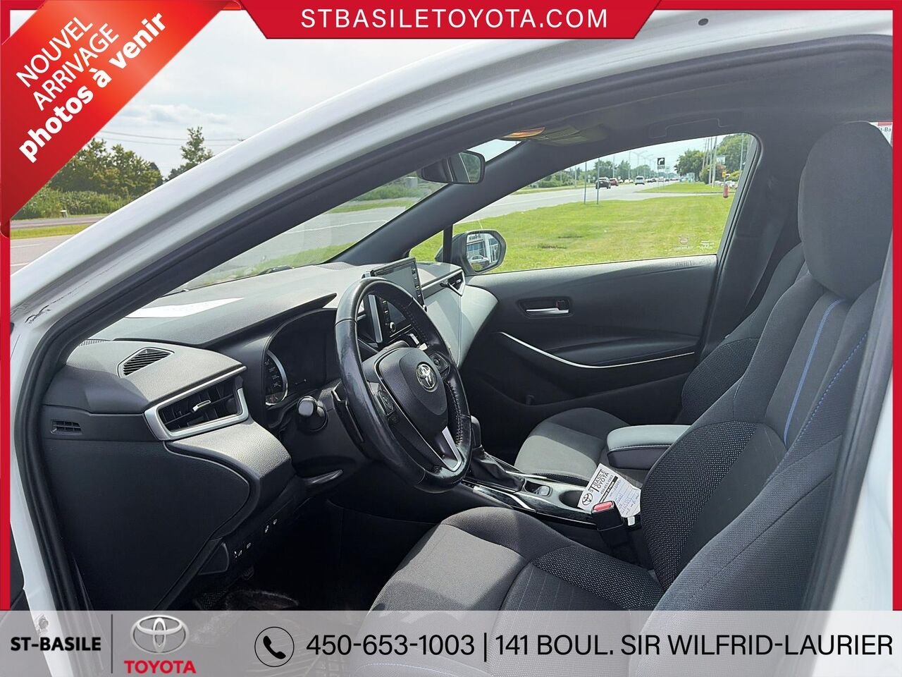 TOYOTA COROLLA 2021 Blanc Saint-Basile-le-Grand - photo #6