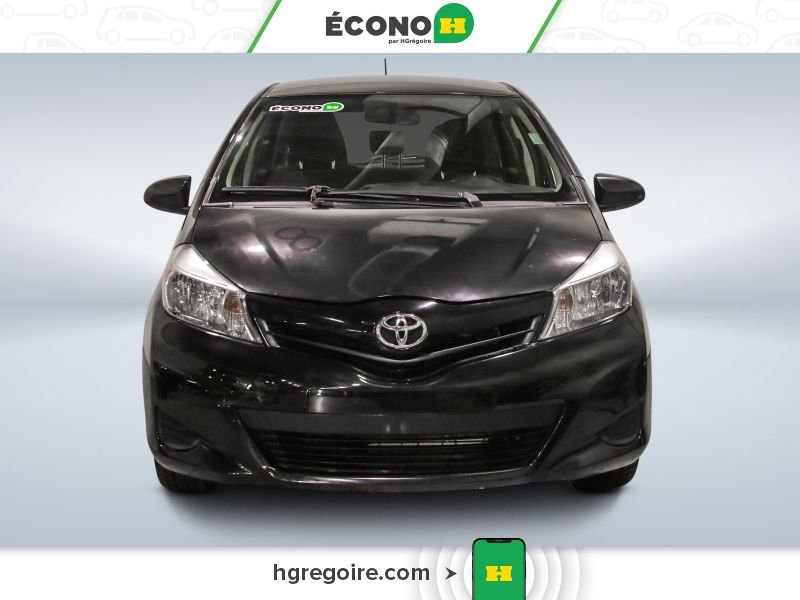 2014 Toyota Yaris Black Blainville - photo #1