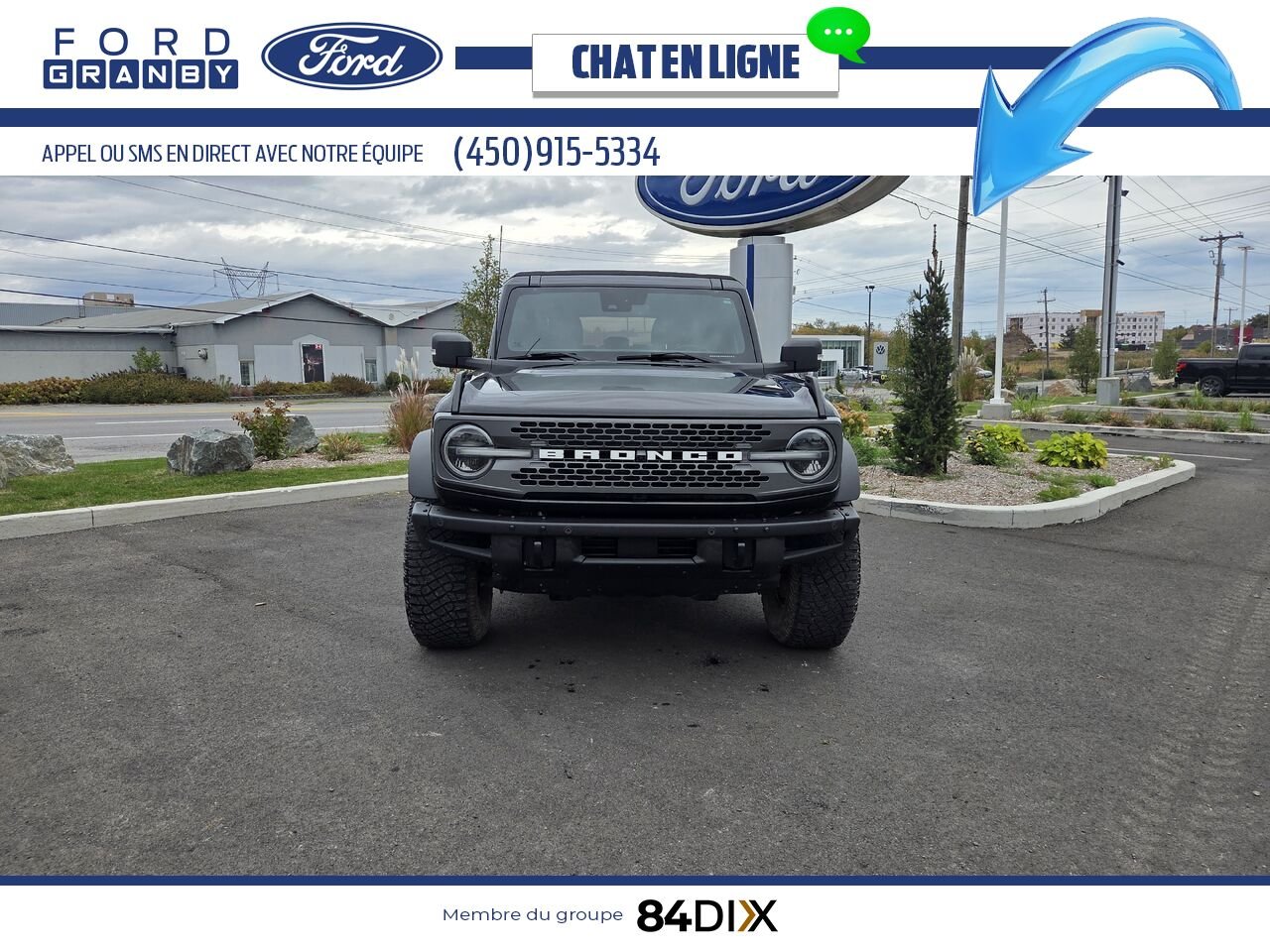 Ford Bronco 2021 Noir Granby - photo #1