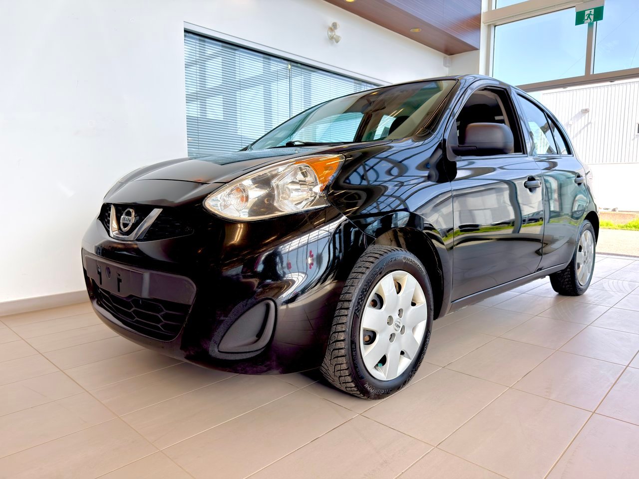 2019 Nissan Micra Black Notre-Dame-des-Prairies - photo #3