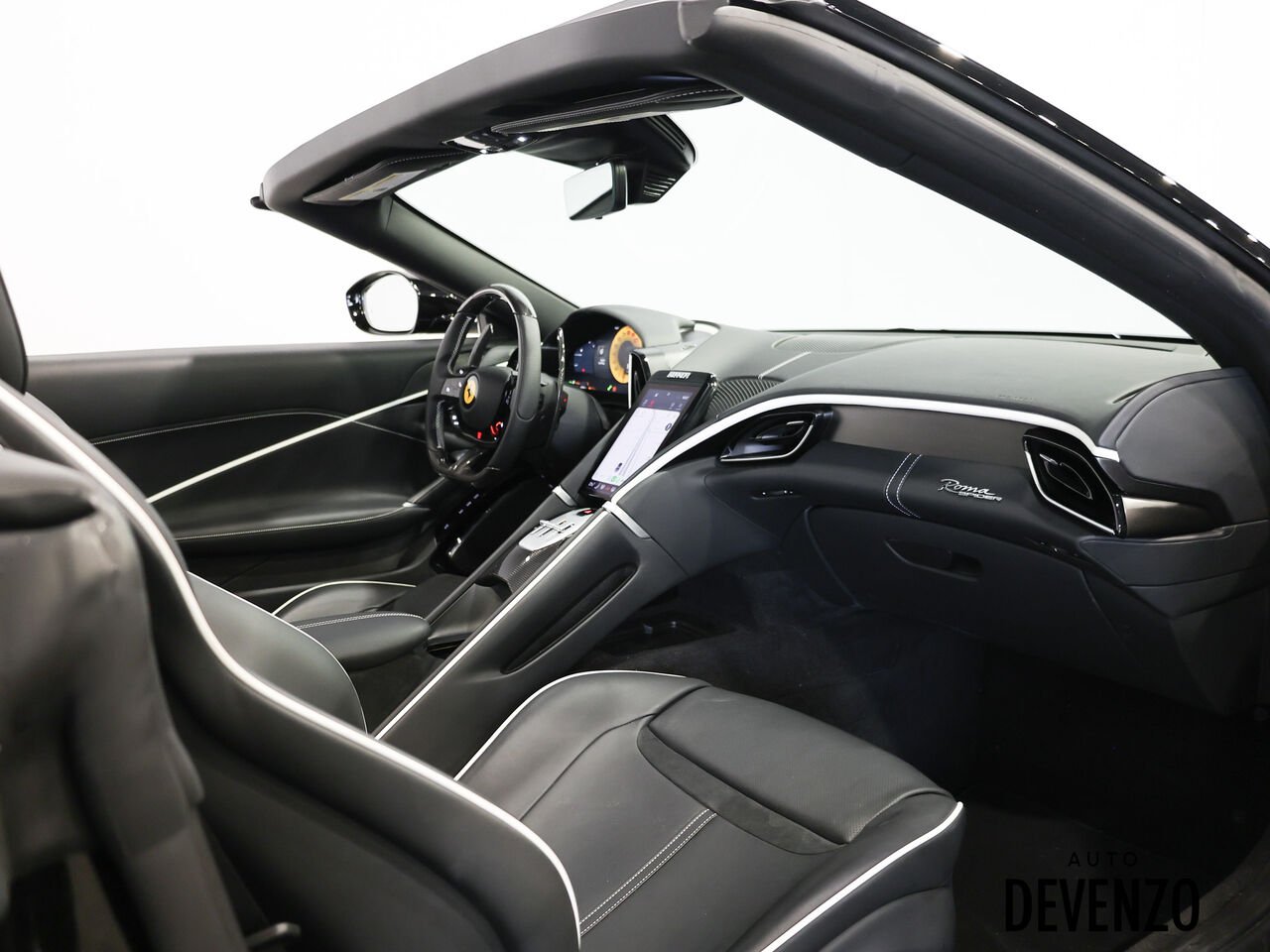 Ferrari Roma 2025 Noir Saint-Eustache - photo #7