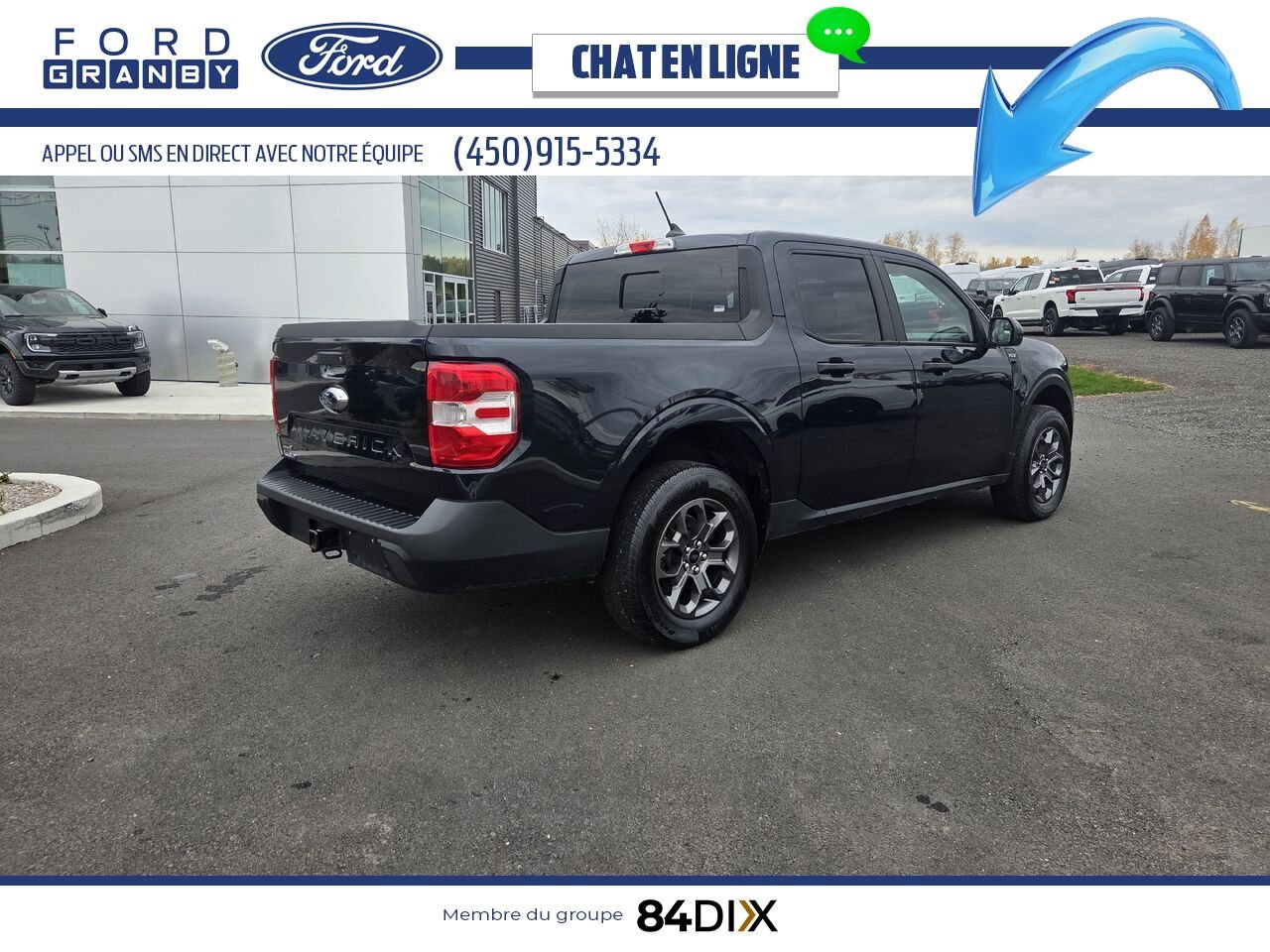 2022 Ford Maverick Blue Granby - photo #6