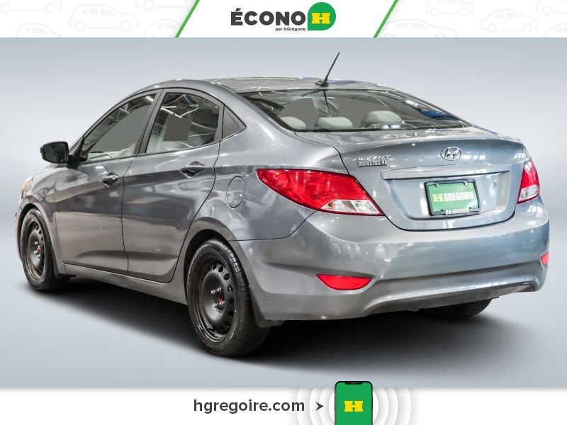 2017 Hyundai Accent Grey Blainville - photo #5