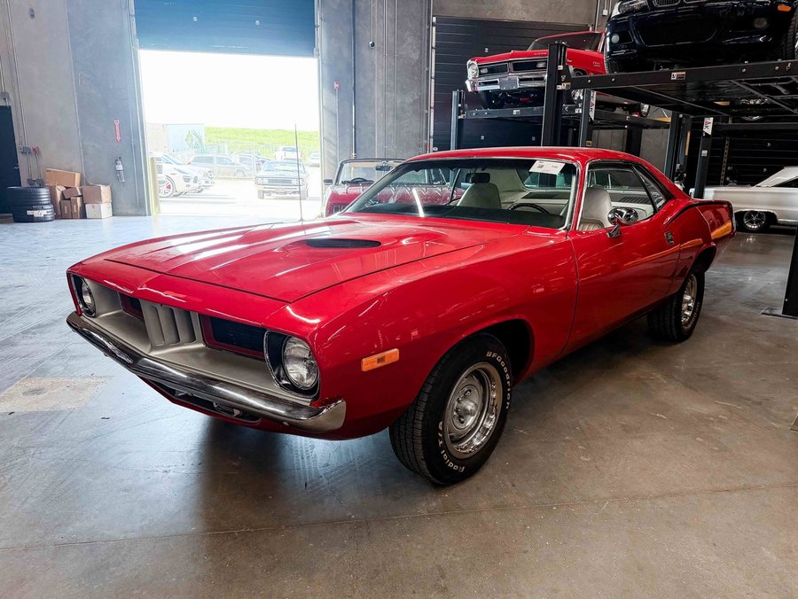 1972 Plymouth Barracuda 1972 Red