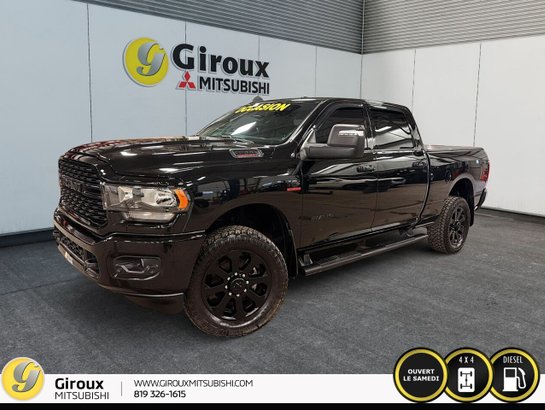 2024 RAM 2500 Big Horn cabine d'équipe 4x4 caisse de 6 pi 4 po Black