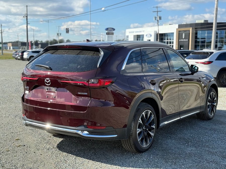 MAZDA CX-90 hybride rechargeable 2025 2025 Rouge artisanal cristal métallisé