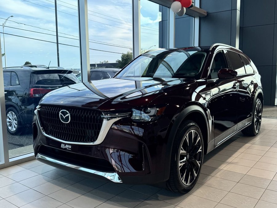 MAZDA CX-90 hybride rechargeable 2025 2025 Rouge artisanal cristal métallisé