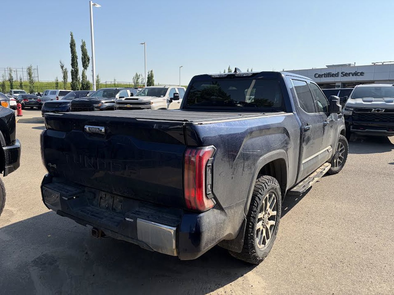 2022 Toyota Tundra 4x4 Crewmax Platinum Long Bed Blue Sherwood Park - photo #3