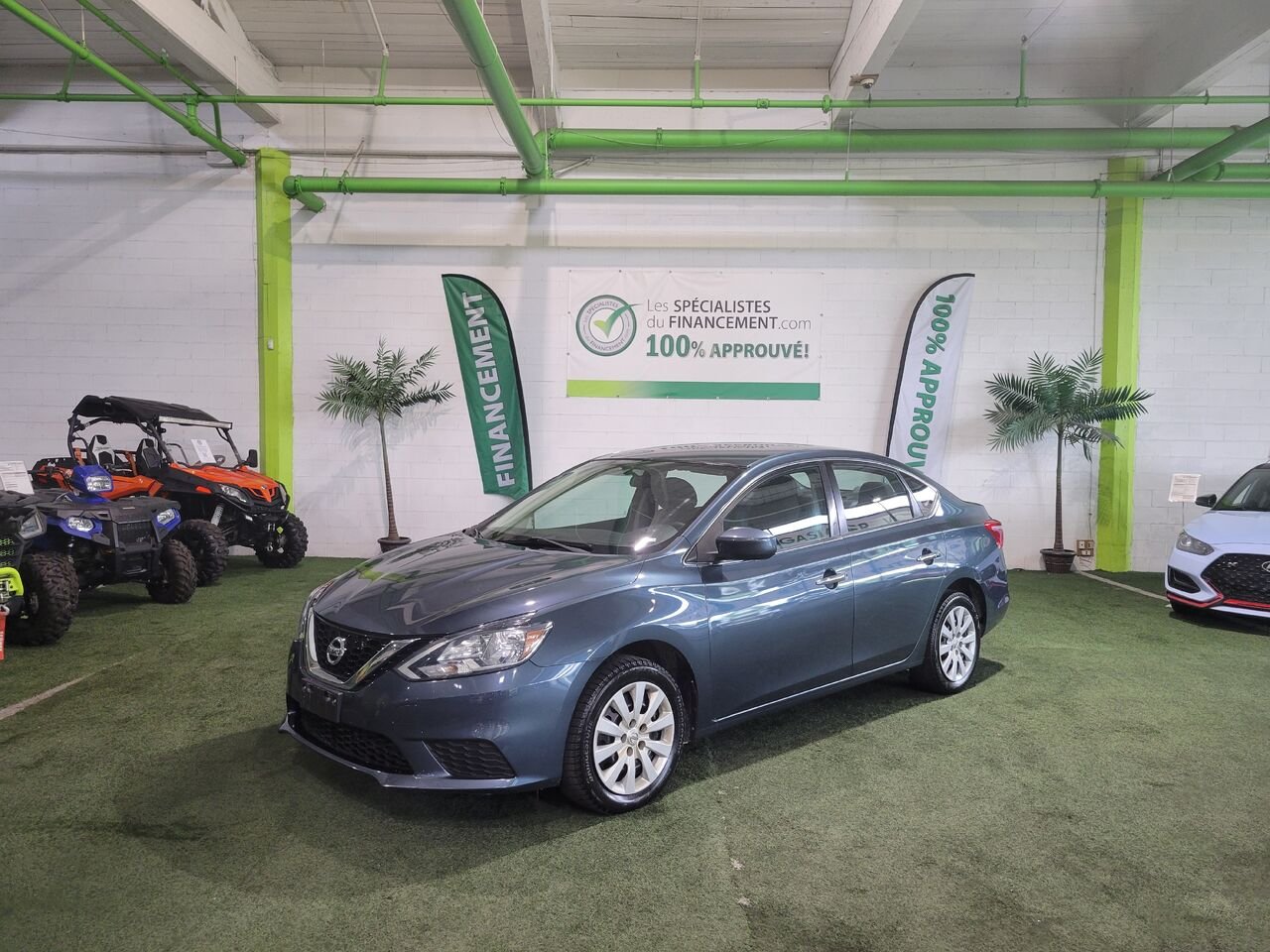 Nissan Sentra 2018 Bleu Longueuil, - photo #0