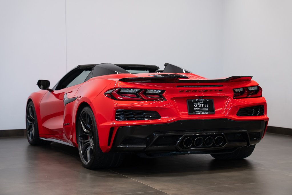 Chevrolet Corvette Z06 cabriolet 2 portes avec 3LZ 2024 Rouge Kirkland - photo #5