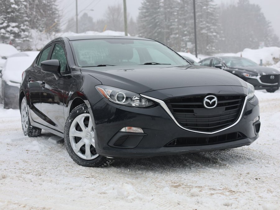 Mazda Mazda3 Berline 4 portes, boîte automatique, GX, Caméra de recule, Démarreur à distance, Cruise control 2016 Noir