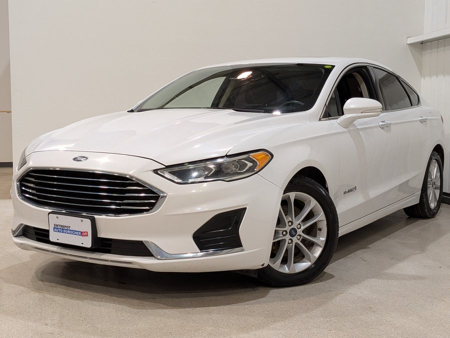 2019 Ford Fusion Hybrid 2019 White