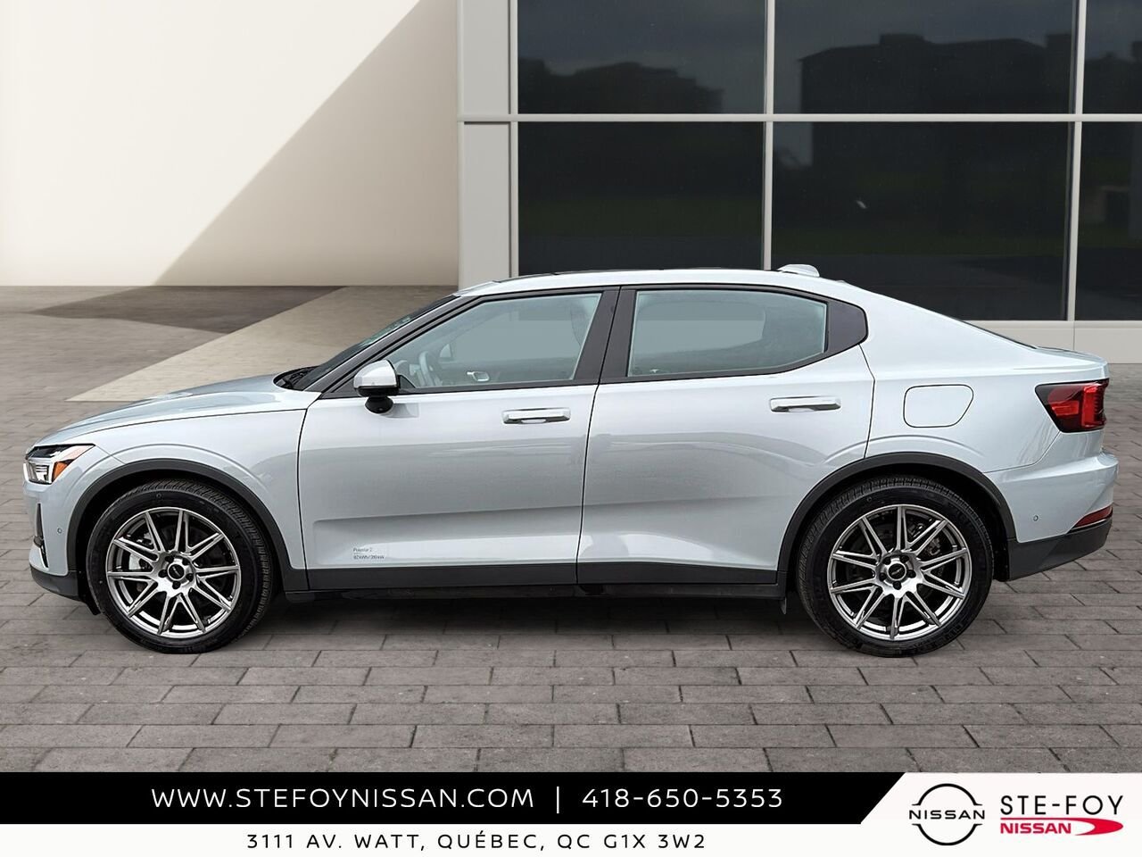 Polestar 2 LONG RANGE 2025 Gris Ste-Foy - photo #4