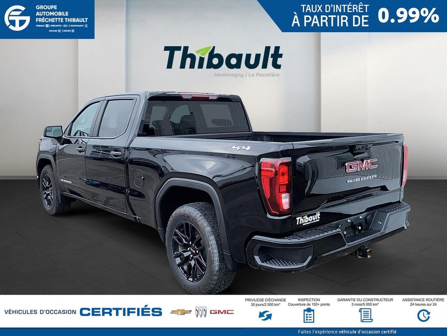 GMC SIERRA Pro cabine multiplace 4RM 157 po 2024 Noir