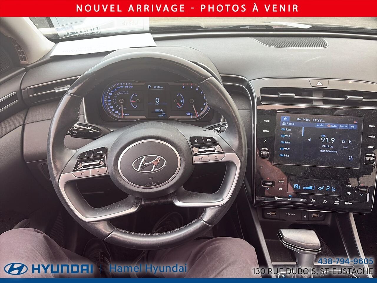 Hyundai Tucson 2022 Noir Saint-Eustache - photo #9