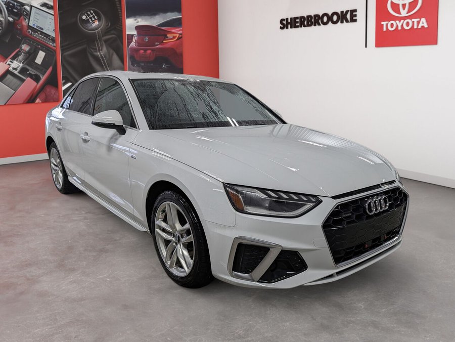 Audi berline A4 2020 2020 Blanc