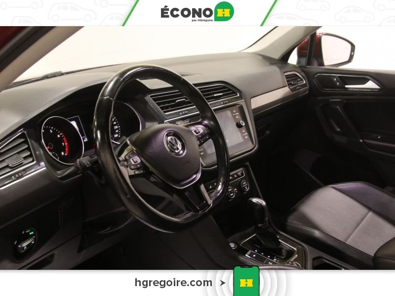 Volkswagen Tiguan 821539A | Comfortline AWD CUIR TOIT NAV BLUETOOTH CAMÉRA MAG 2018 Rouge Laval - photo #9