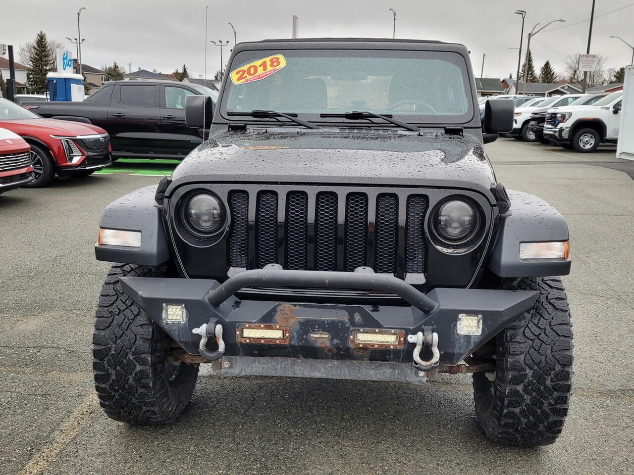 Jeep Wrangler Unlimited Sport 2018 Noir Rouyn-Noranda - photo #19