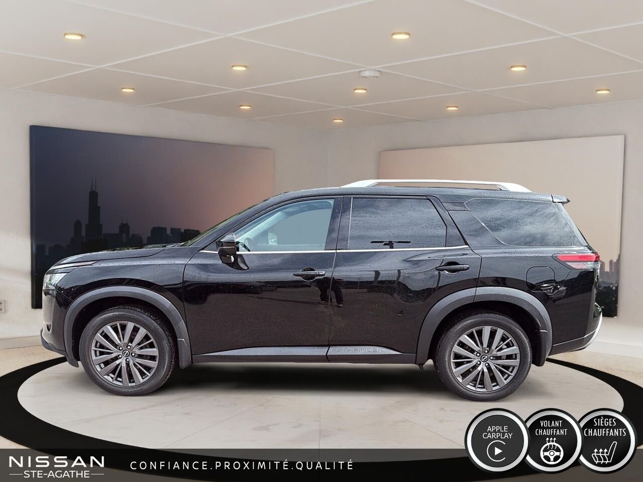 Nissan Pathfinder 2022 Noir Ste-Agathe des Monts - photo #5